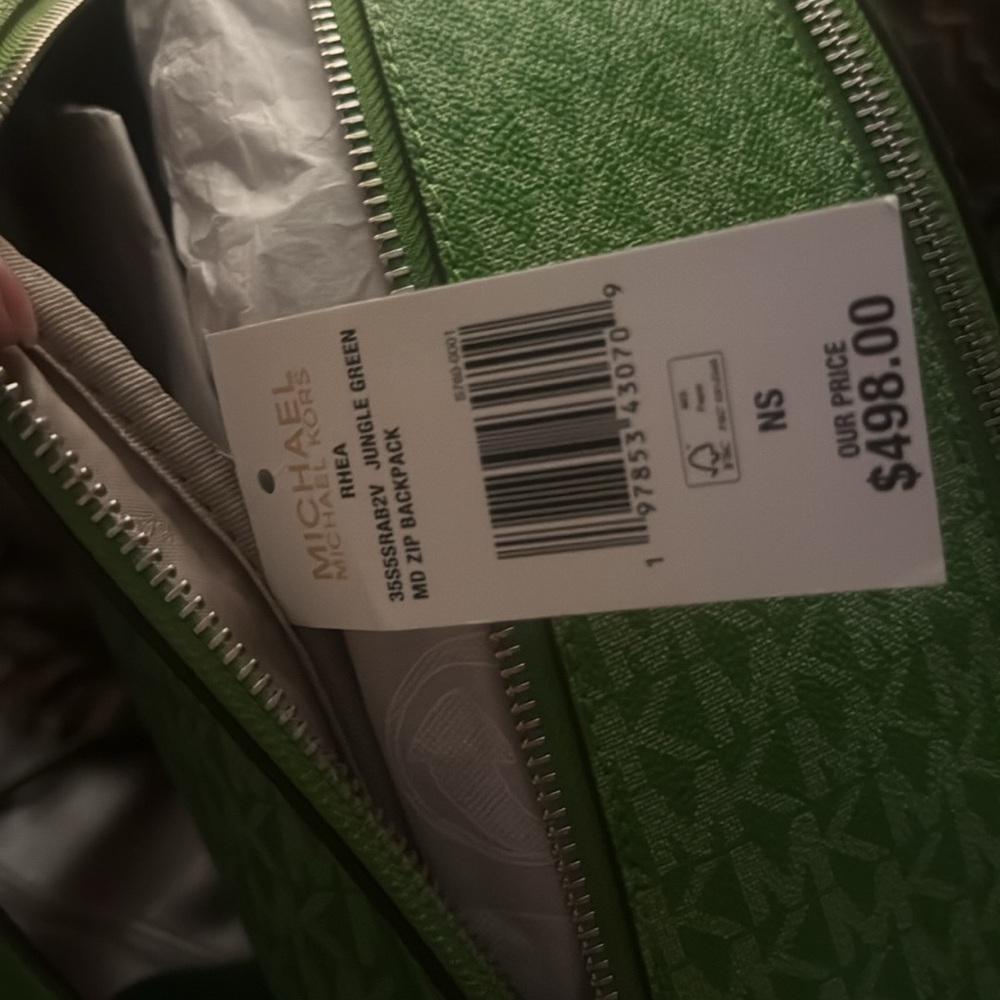Michael Kors Rhea Medium Signature Logo Backpack - Picture 6 of 8